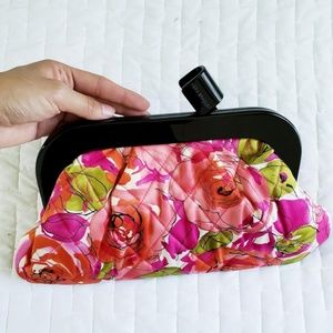 NWOT Vera Bradley Vintage Rose Millie Pink Clutch